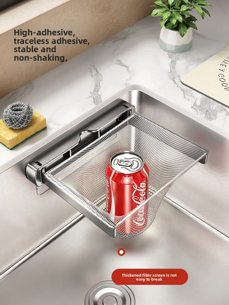 Foldable Kitchen Sink Filter Drain Basket